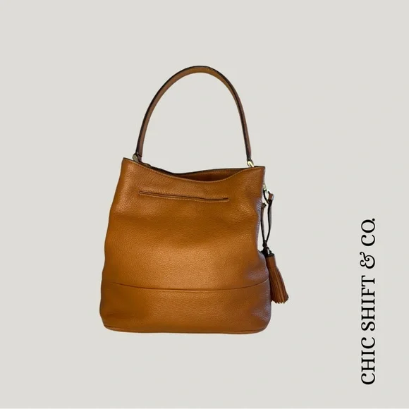 Michael Kors Kip Bucket Bag - Tan - Picture 2 of 14